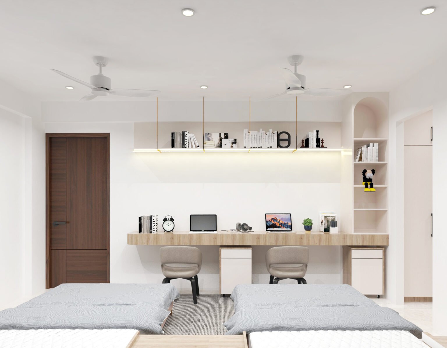 Villa living render — Hyderabad